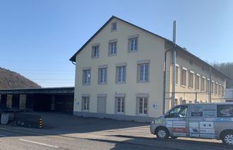Das HPS-Gebäude im März 2021
